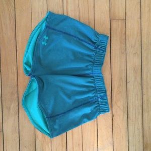 Under armor track shorts